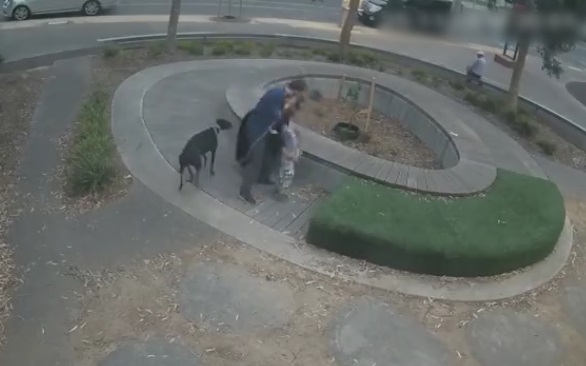 Video: Khoảnh khắc gã say dùng vũ lực để bắt cóc bé trai